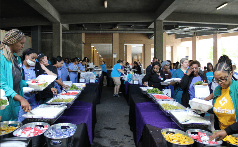 large scale catering hosted by RH Events