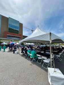 catering event for medical staff